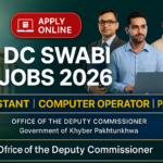 DC Swabi Jobs 2026