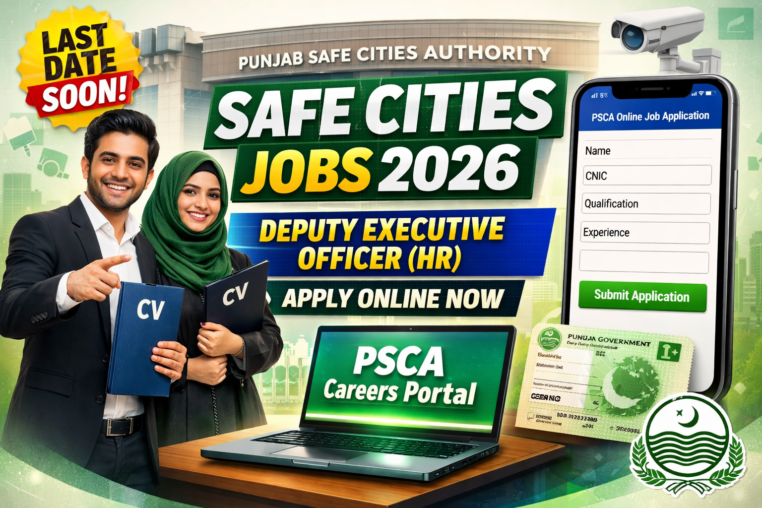 Punjab Safe Cities Authority Jobs 2026